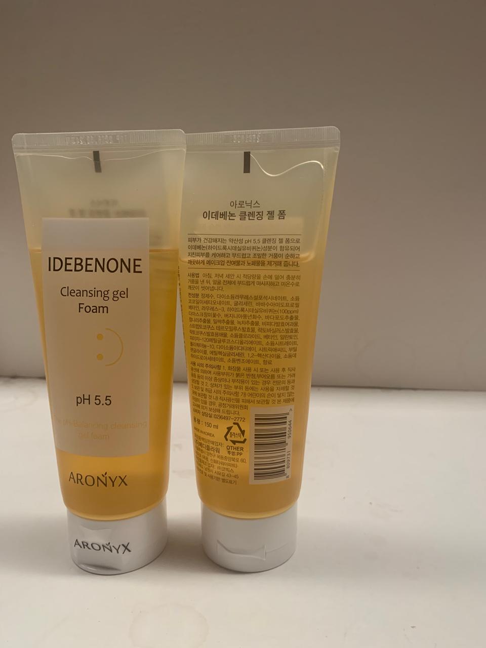 Medi Flower Aronyx Idebenone Cleansing Gel Foam 150ml - MeStore - Medi Flower