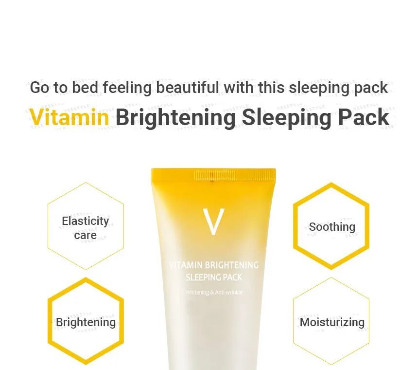 Medi Flower ARONYX Vitamin Brightening Sleeping Pack 100ml - MeStore - Medi Flower