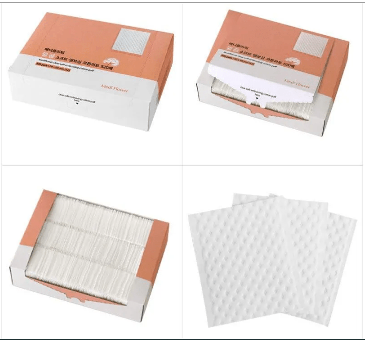 Medi Flower clean soft Cotton Puff - MeStore - Medi Flower