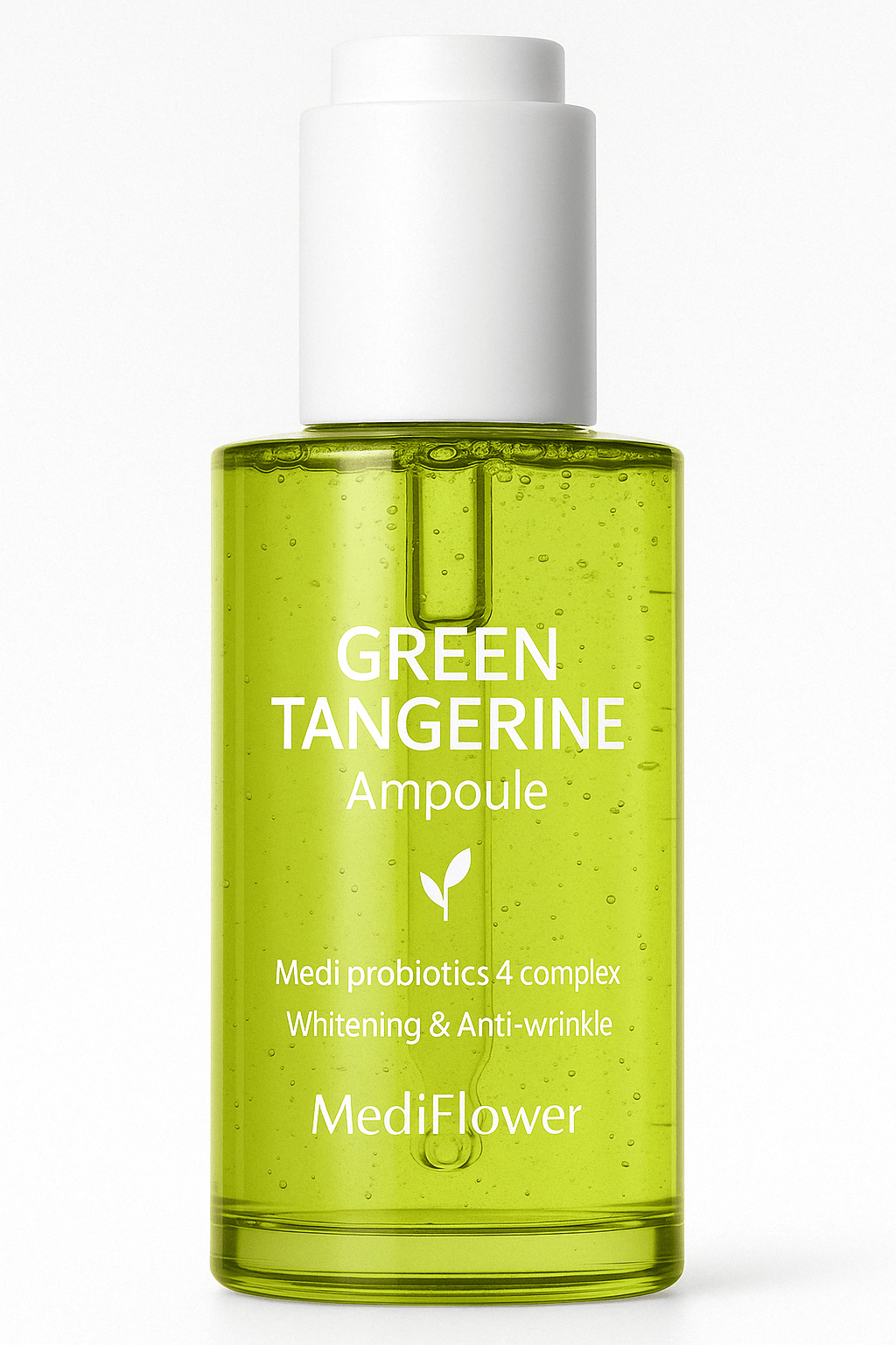 Medi Flower Green Tangerine Ampoule Whitening & Anti - Wrinkle 50ml - MeStore - Medi Flower
