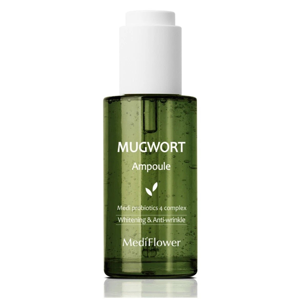 Medi Flower Mugwort Ampoule Whitening & Anti - Wrinkle 50ml - MeStore - Medi Flower