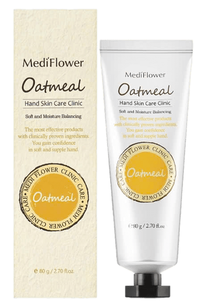 Medi Flower Oatmeal Hand Skin Care Clinic Soft and moisture balancing 80g - MeStore - Medi Flower