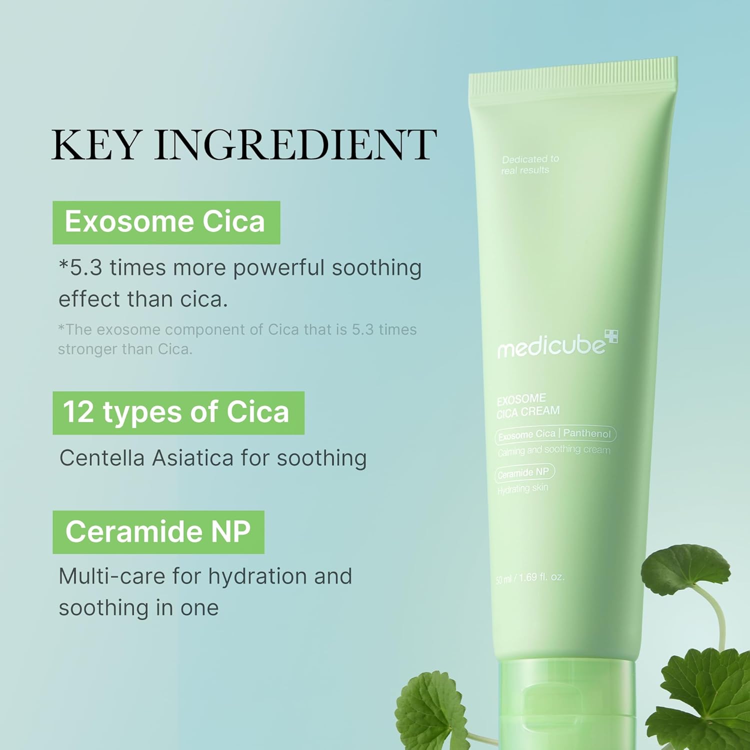 MEDICUBE EXOSOME CICA CREAM 50ML - MeStore - MEDICUBE