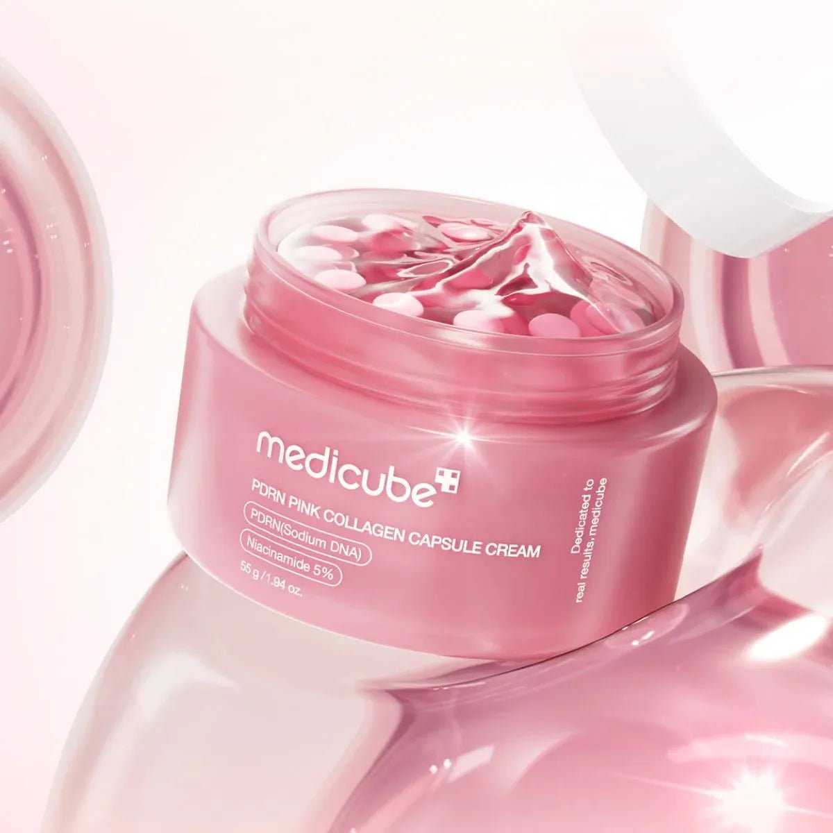 MEDICUBE - PDRN PINK COLLAGEN CAPSULE CREAM 55g - MeStore - MEDICUBE