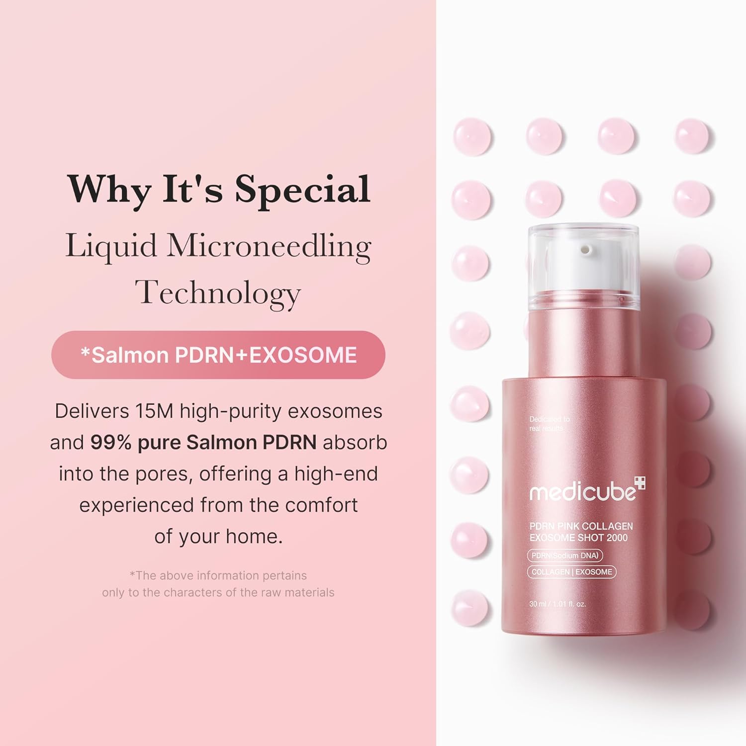 MEDICUBE - PDRN PINK EXOSOME SHOT SERUM 2000 30ml - MeStore - MEDICUBE