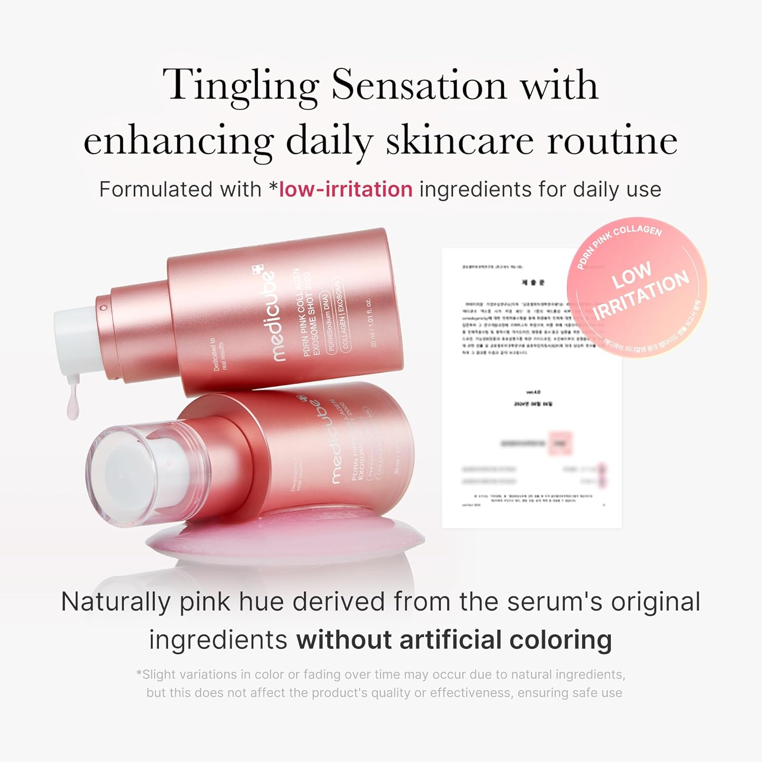 MEDICUBE - PDRN PINK EXOSOME SHOT SERUM 2000 30ml - MeStore - MEDICUBE