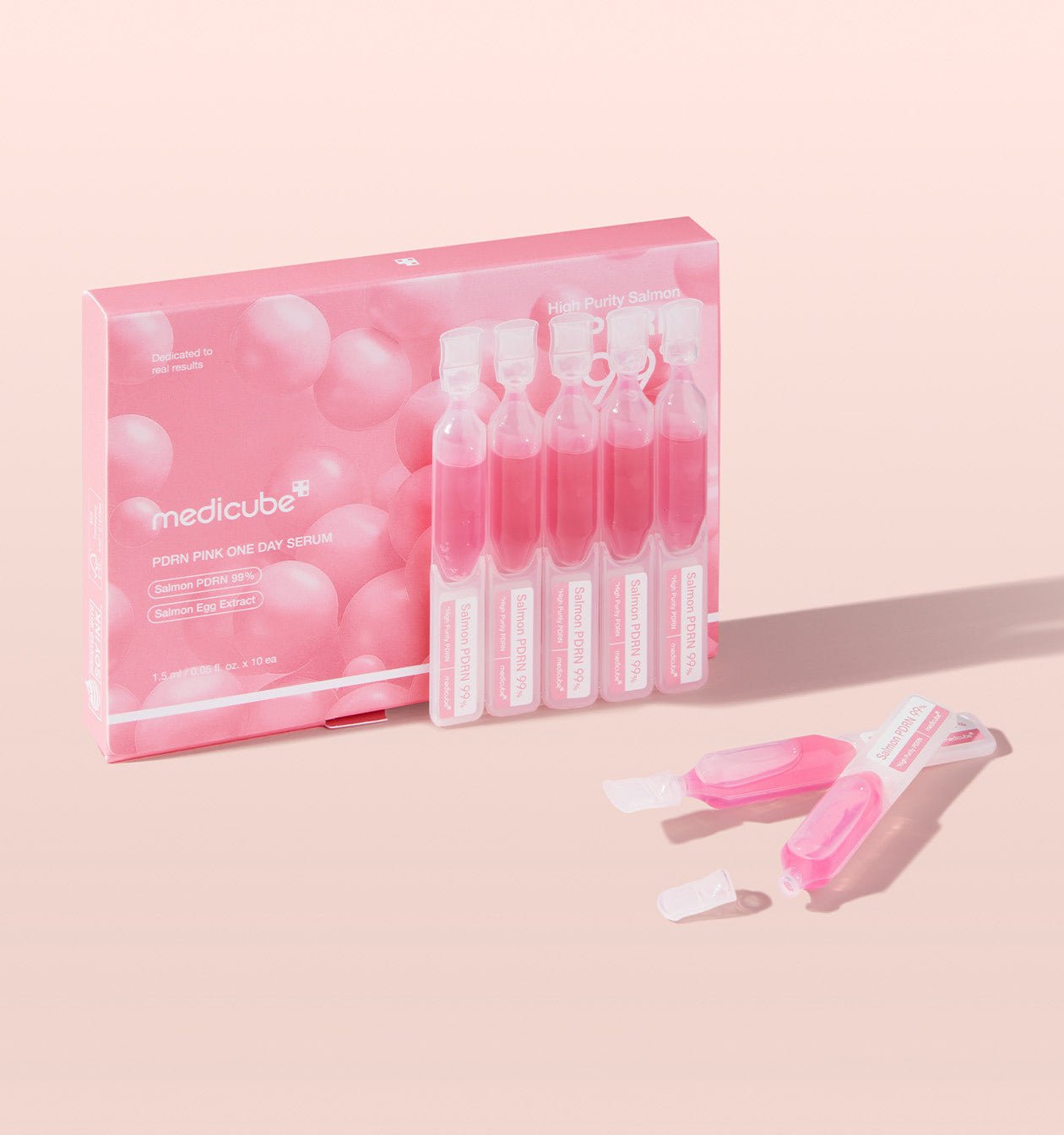 MEDICUBE - PDRN PINK ONE DAY SERUM [10EA] - MeStore - MEDICUBE