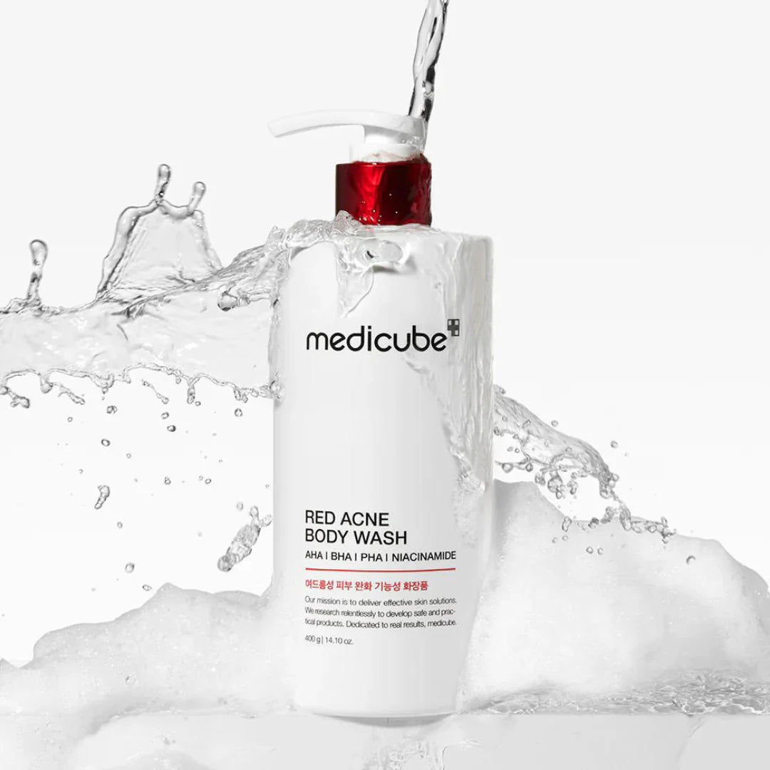 MEDICUBE RED ACNE BODY WASH 2.0 400g - MeStore - MEDICUBE