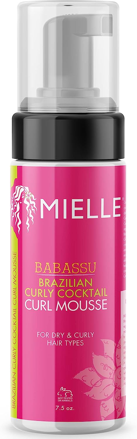 MIELLE ORGANICS - BRAZILIAN STYLING MOUSSE - 7.5 OZ - MeStore - Mielle Organics