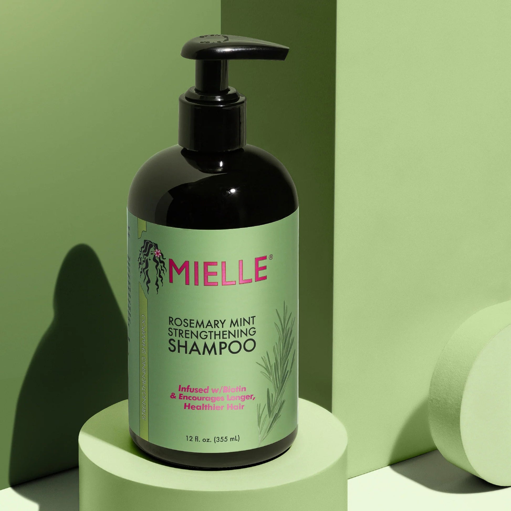 MIELLE ORGANICS - MIELLE ROSE MINT SHAMPOO 12OZ - 12 OZ - MeStore - Mielle Organics
