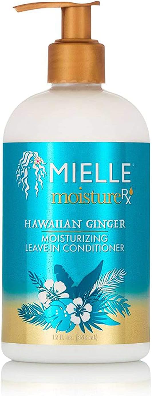 MIELLE ORGANICS - MOISTURE RX HAWAIIAN GINGER MOISTURIZING LEAVE - IN CONDITIONER - 12 OZ - MeStore - Mielle Organics