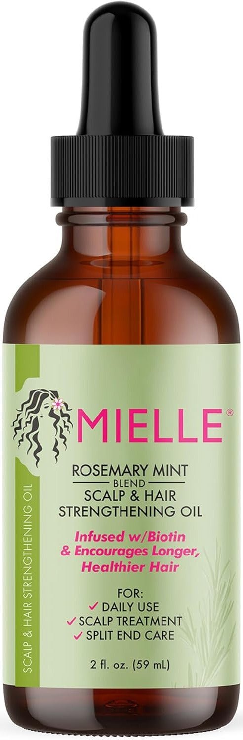 MIELLE ORGANICS - ROSEMARY MINT SCALP & HAIR STRENGTING OIL 2 OZ - 2 OZ - MeStore - Mielle Organics