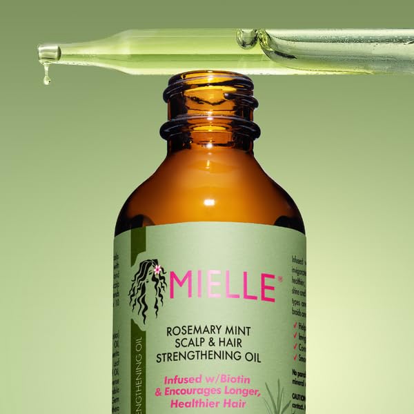 MIELLE ORGANICS - ROSEMARY MINT SCALP & HAIR STRENGTING OIL 2 OZ - 2 OZ - MeStore - Mielle Organics