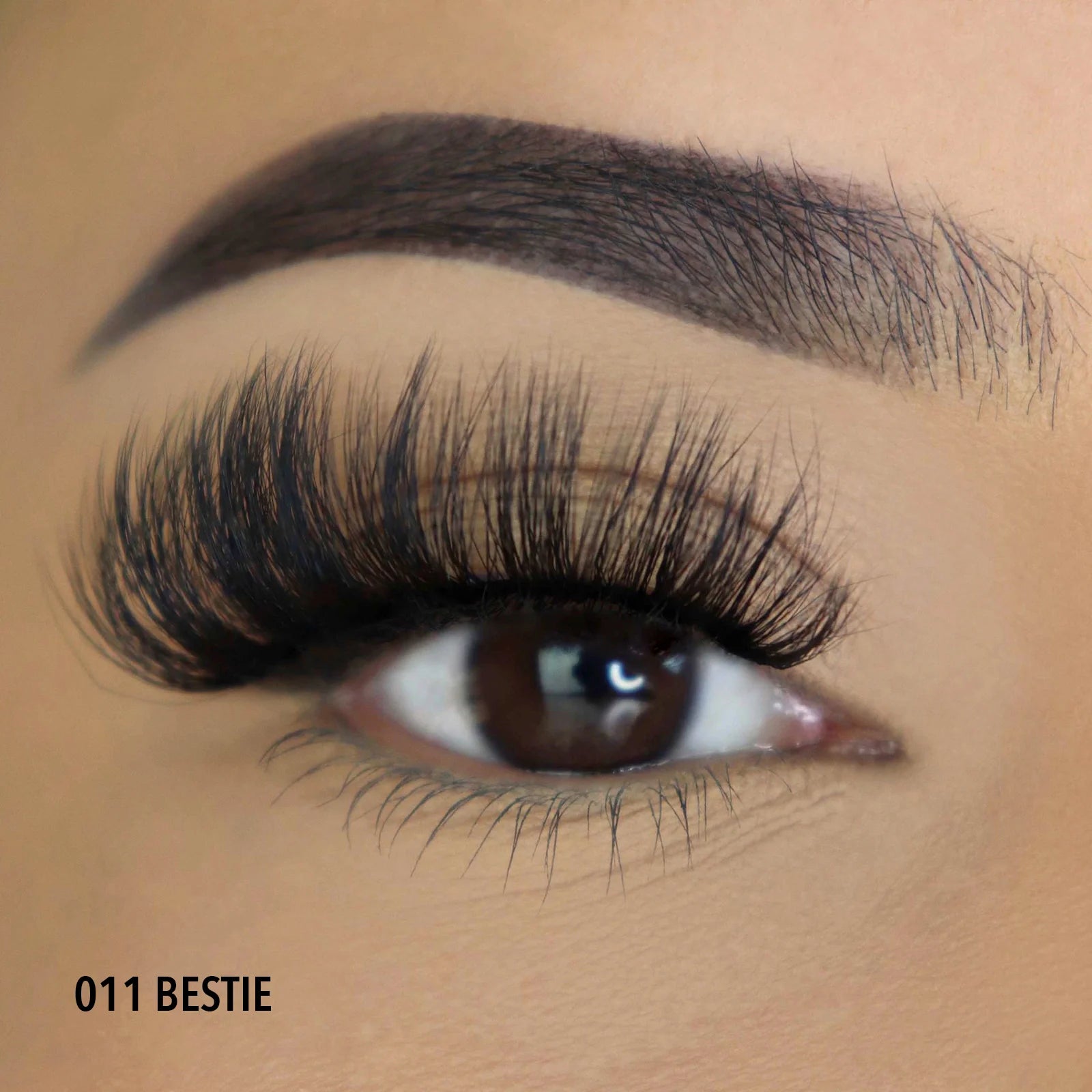 Moira 3D Effect Bionic Vegan Faux Mink Lashes (011, Bestie) - MeStore - Moira Beauty
