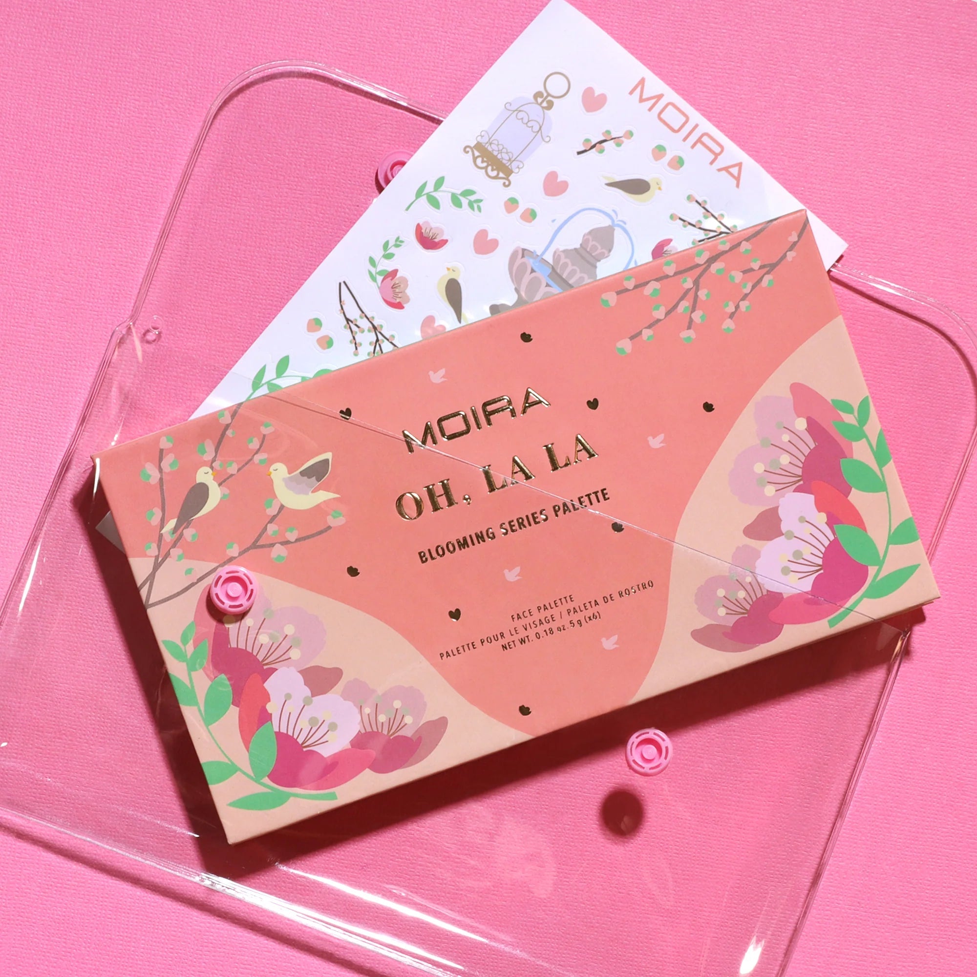 Moira Bpp004 - oh, La La Pressed Pigment Palette - MeStore - Moira Beauty
