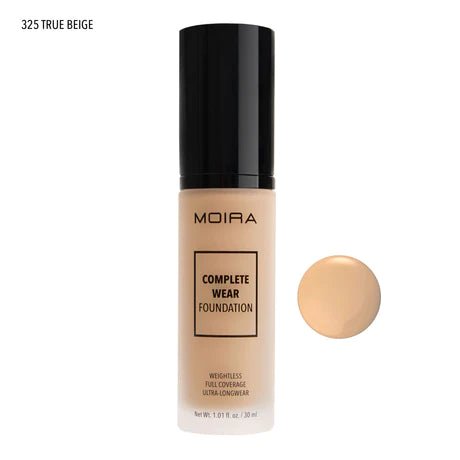 Moira - Complete Wear™ Foundation (325, True Beige) - MeStore - Moira Beauty