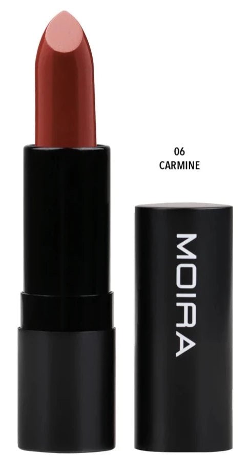 Moira - Defiant Lipstick (006, Carmine) - MeStore - Moira Beauty