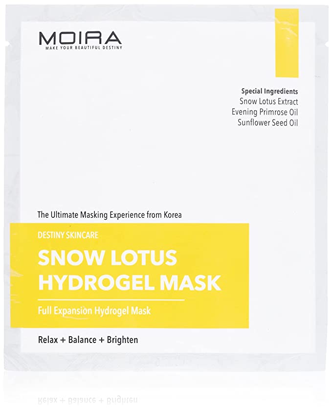 Moira Fmp004 - Snow Lotus Hydrogel Mask - MeStore - Moira Beauty