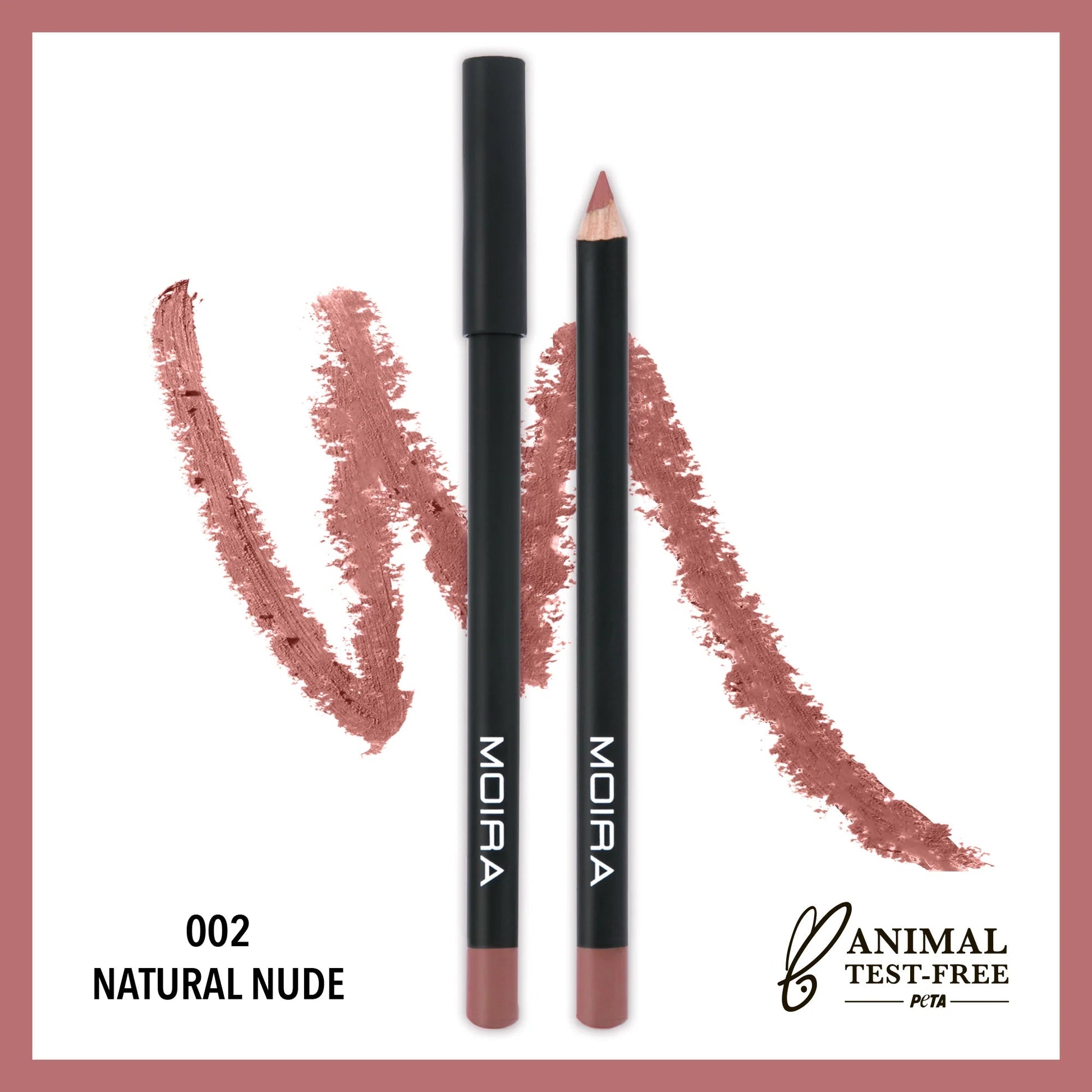 Moira Lep002 - Lip Exposure Pencil (002, Natural Nude) - MeStore - Moira Beauty