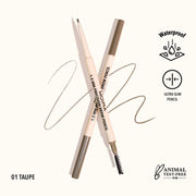 Moira - Precision Brow Pencil (001, Taupe) 1.5mm - MeStore - Moira Beauty