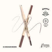 Moira - Precision Brow Pencil (003, Medium Brown) 1.5mm - MeStore - Moira Beauty