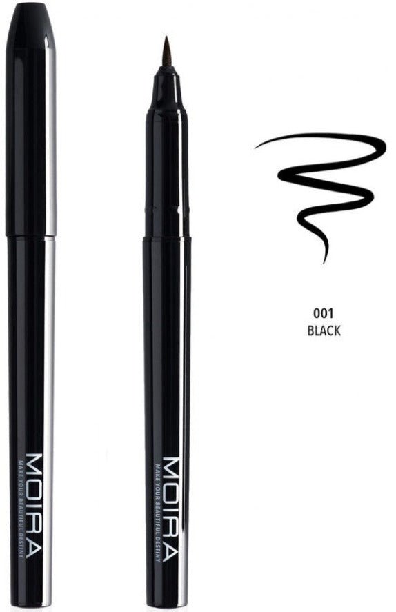 Moira Sil001 - super Ink Liner ( 001, Black ) - MeStore - Moira Beauty