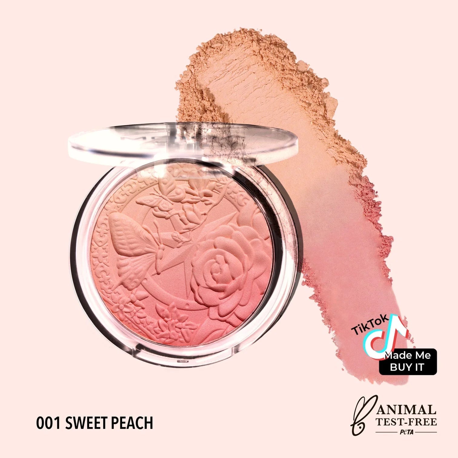 Moira Sob001 - signature Ombre Blush (001, Sweet Peach) - MeStore - Moira Beauty