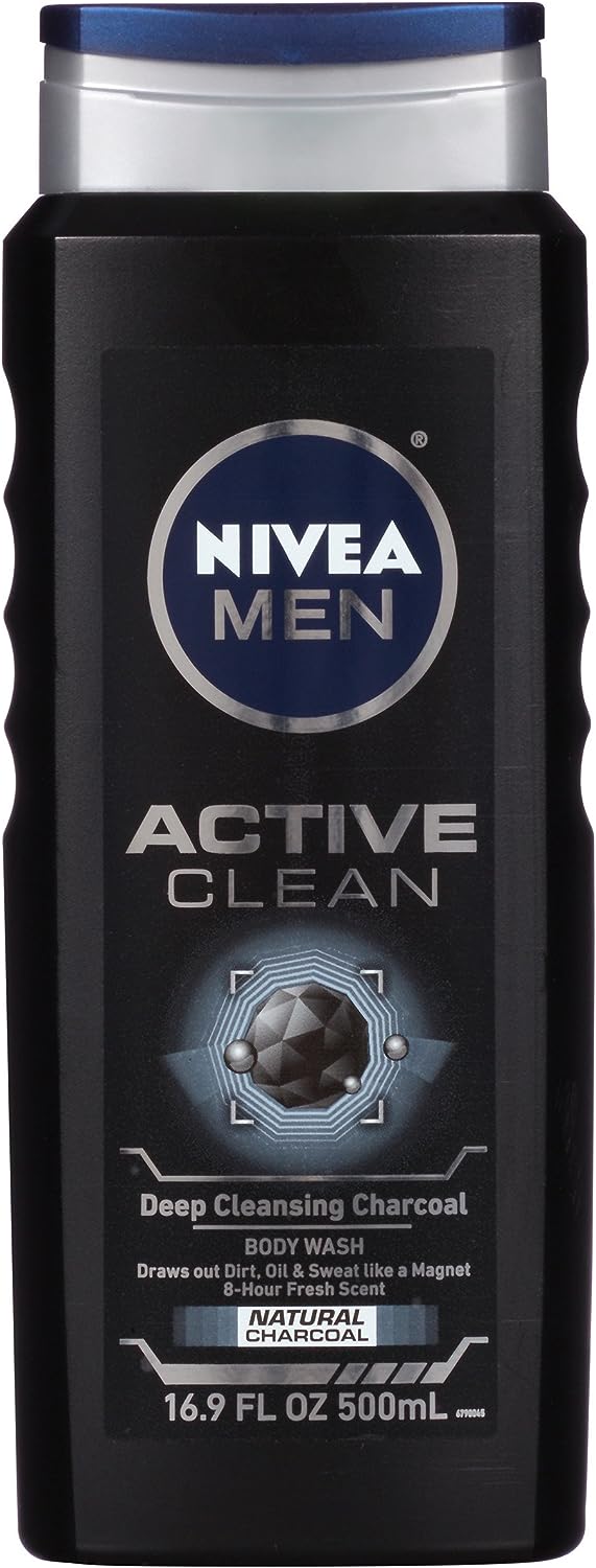 Nivea Body Wash Deep Active Clean Body Wash - 16.9 Fl. Oz - MeStore - Nivea