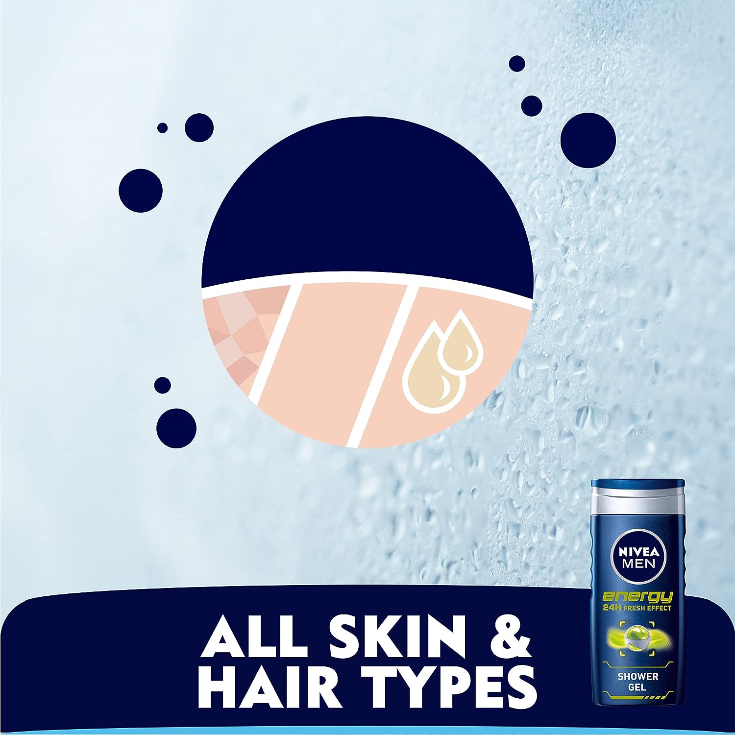 Nivea Body Wash Energy Body Wash - 16.9 Fl. Oz. - MeStore - Nivea