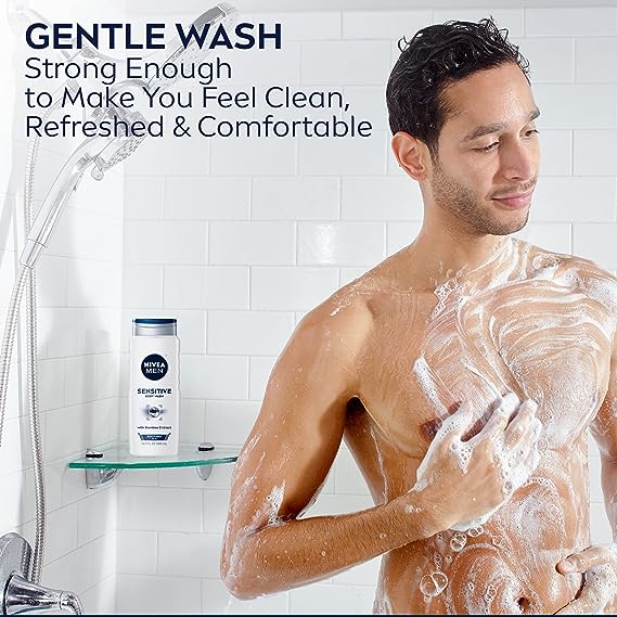 Nivea Body Wash Sensitive Body Wash - 16.9 Fl. Oz - MeStore - Nivea