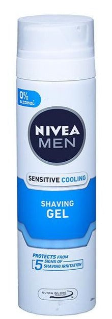 Nivea Men Shave Sensitive Cooling Shaving Gel - 7 oz
