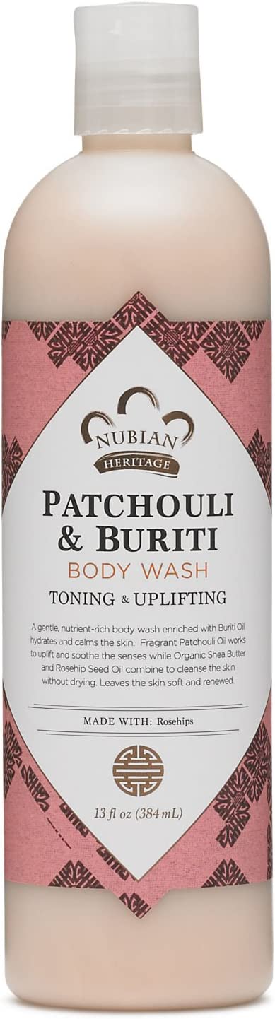 Nubian Body Wash Patchouli - 13 Fz - MeStore - NUBIAN HERITAGE