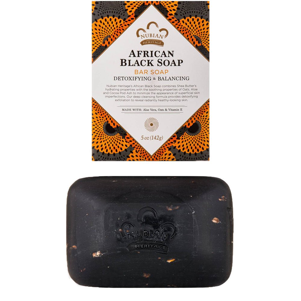 Nubian Heritage African Black Bar Soap - MeStore - NUBIAN HERITAGE