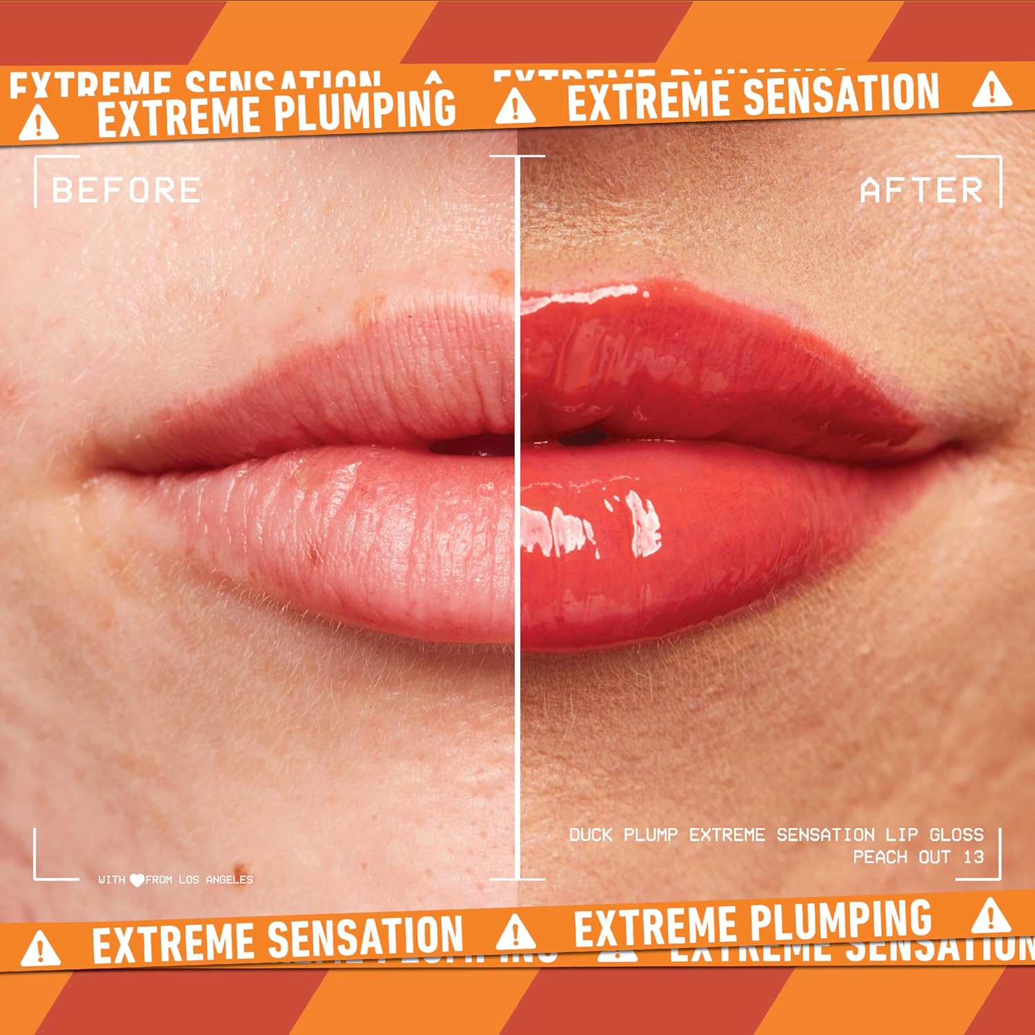 Nyx Professional Duck Plump High Pigment Plumping Lip Gloss Peach Out - MeStore - NYX