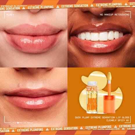 Nyx Professional Duck Plump High Pigment Plumping Lip Gloss Pure Plum - MeStore - NYX