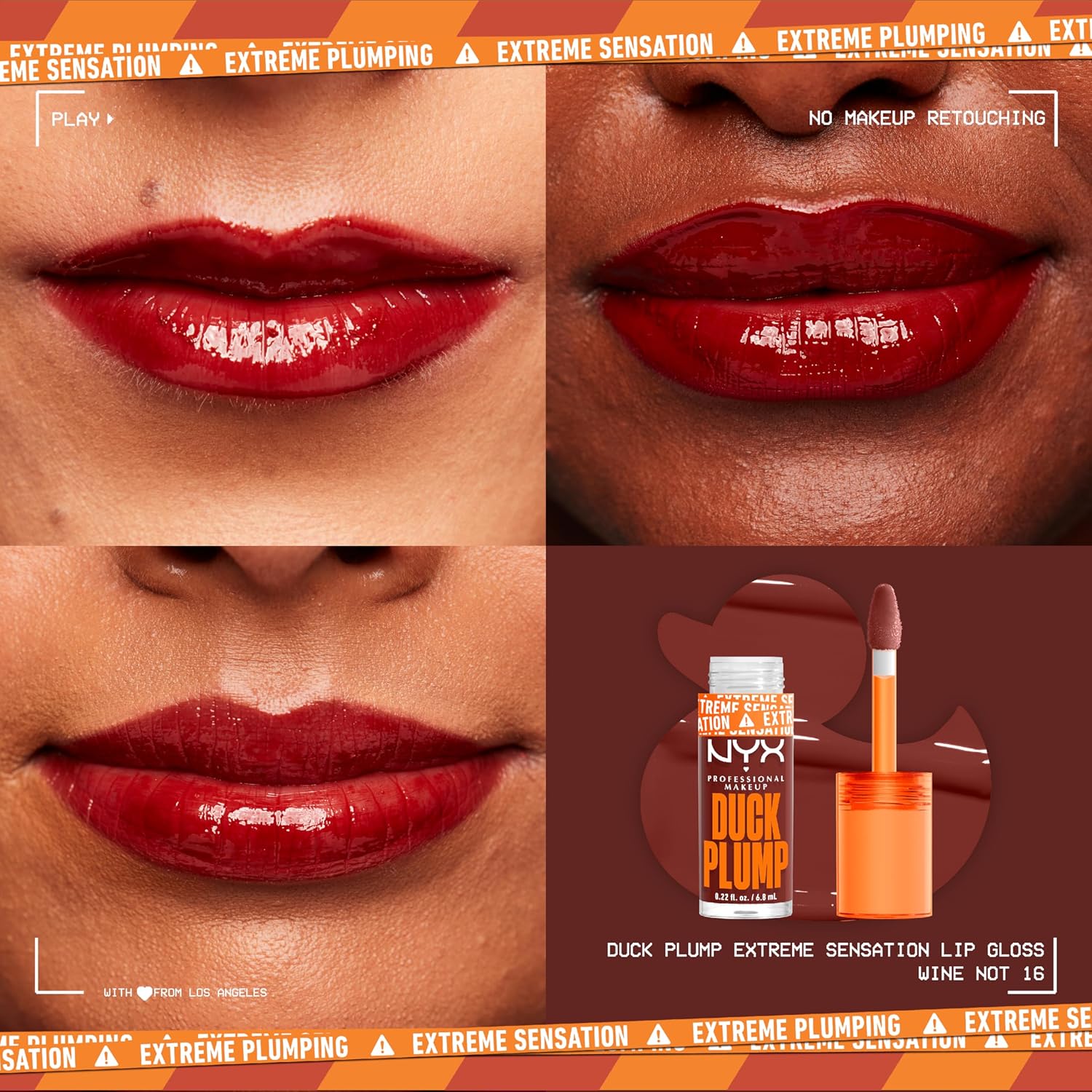 Nyx Professional Make - Up Duck Plump High Pigment Plumping Lip Wine Not - MeStore - NYX