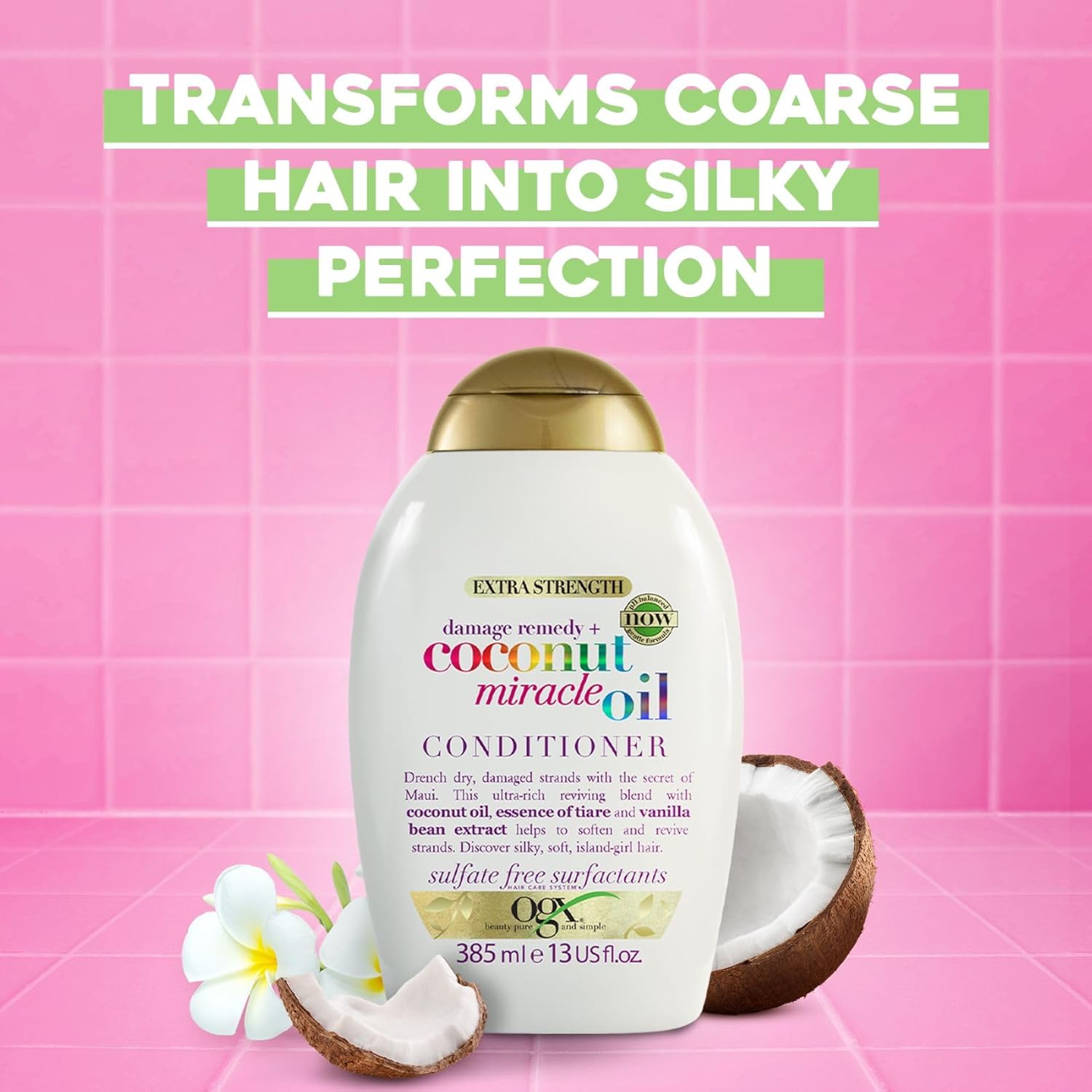 OGX Coconut Miracle Oil Conditioner 385 ml - MeStore - OGX
