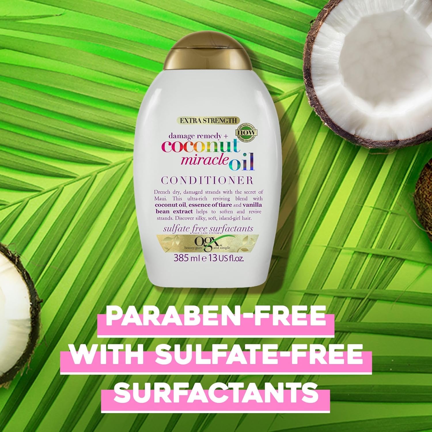 OGX Coconut Miracle Oil Conditioner 385 ml - MeStore - OGX