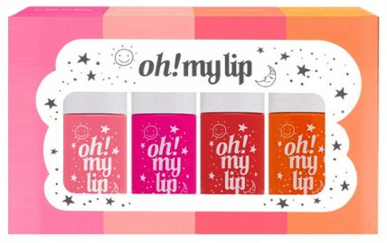 Oh! My Lips 4 Colour Set - Natural Liptint - MeStore - Oh! My Lip