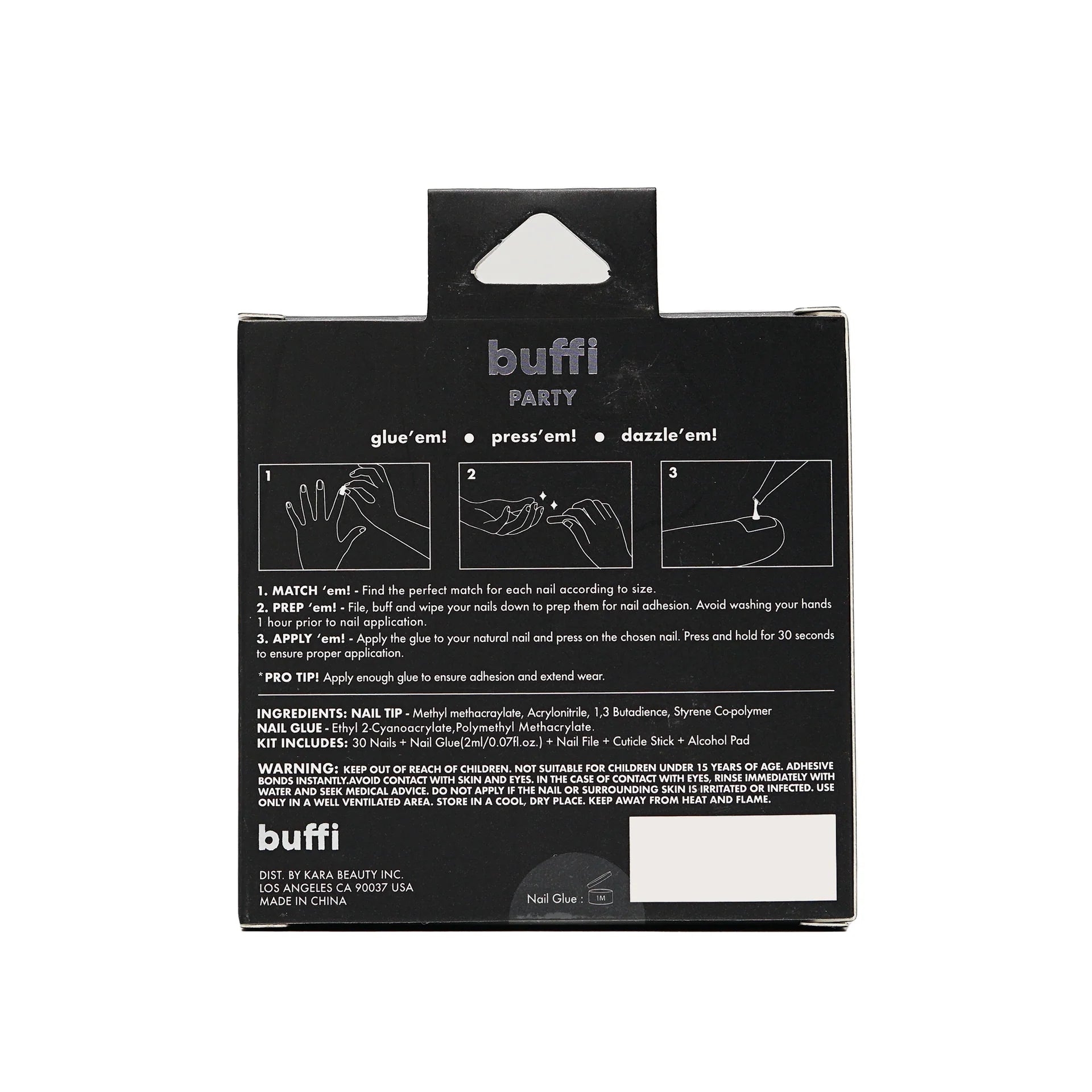 POP ART Buffi Press On Nails - MeStore - Kara Beauty