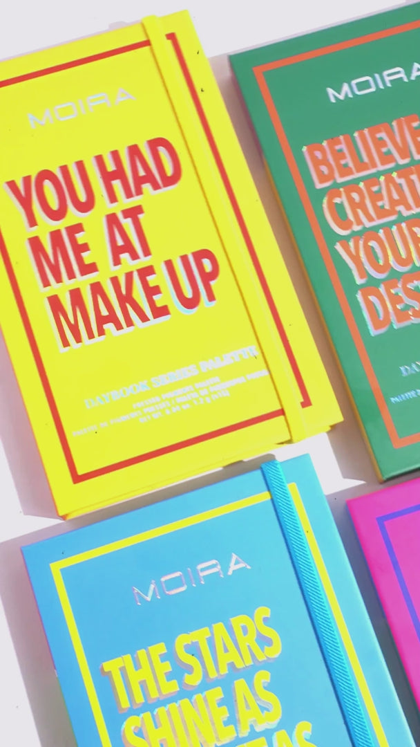 Load video: Moira You had me at makeup Pressed Pigment Palette