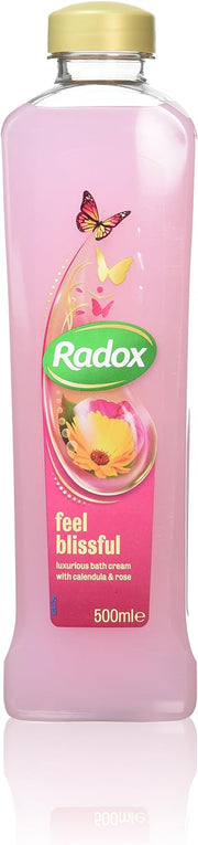 Radox Bath 500Ml Feel Blissful Pink - MeStore - Radox