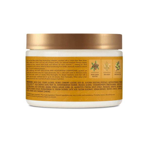 Raw Shea Butter Deep Moisturizing Masque 11.5 Oz - MeStore - Shea Moisture