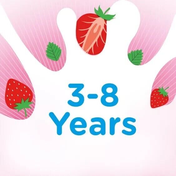 Aquafresh Kids Splash Strawberry 50Ml 3-8 Years