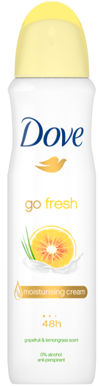 Dove Deodorant Go Pomelo Grapefruit & Lemon 150ml