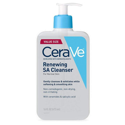 Cerave Renewing SA Cleanser For Rough Skin - 16 Oz