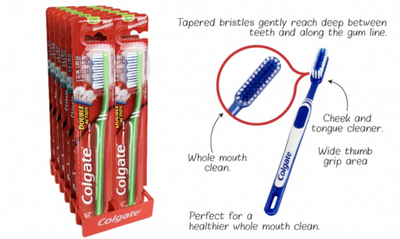 Colgate Double Action Toothbrush Medium
