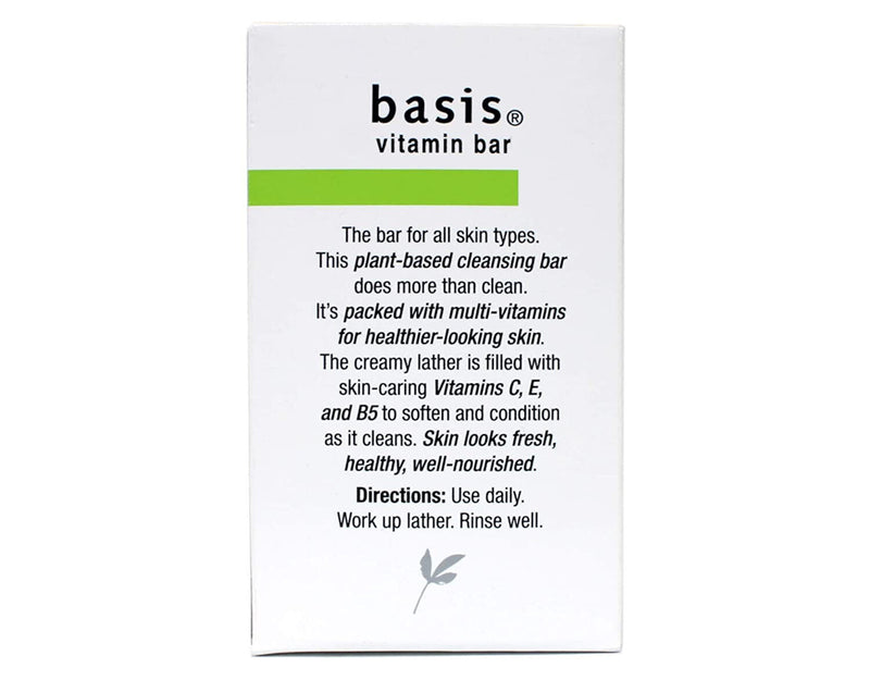 Basis Soap Vitamin Bar - 4 Oz
