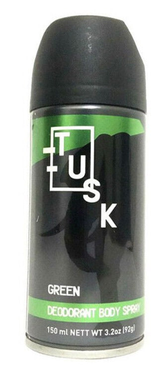Tusk Body Spray 150Ml Green