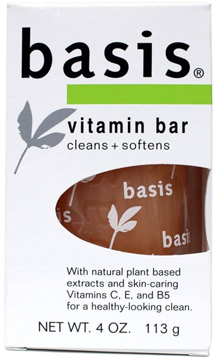Basis Soap Vitamin Bar - 4 Oz